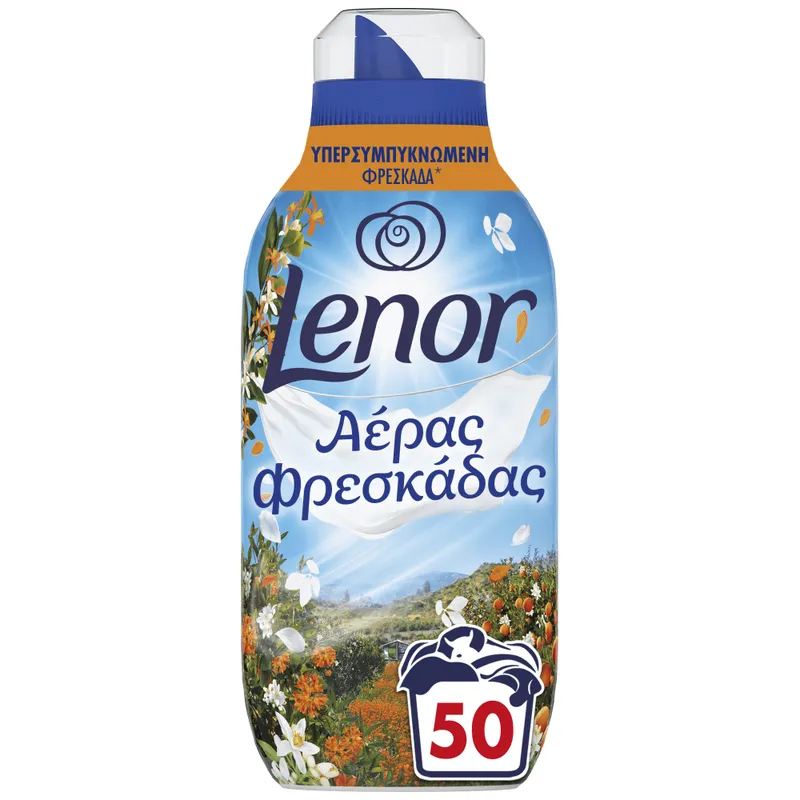 Lenor Μαλακτικό Ρούχων Μοσχοβολιστό Περιβόλι 50μεζ. 700ml