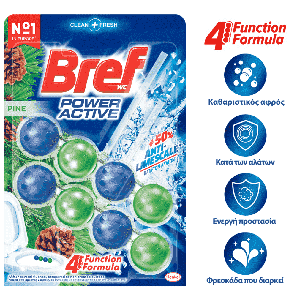 Bref WC Block Duo Pack Pine 2x50gr