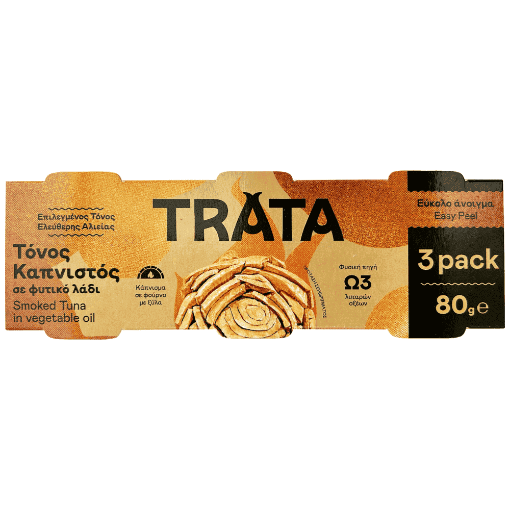Trata Τόνος Καπνιστός 80gr 3τεμ
