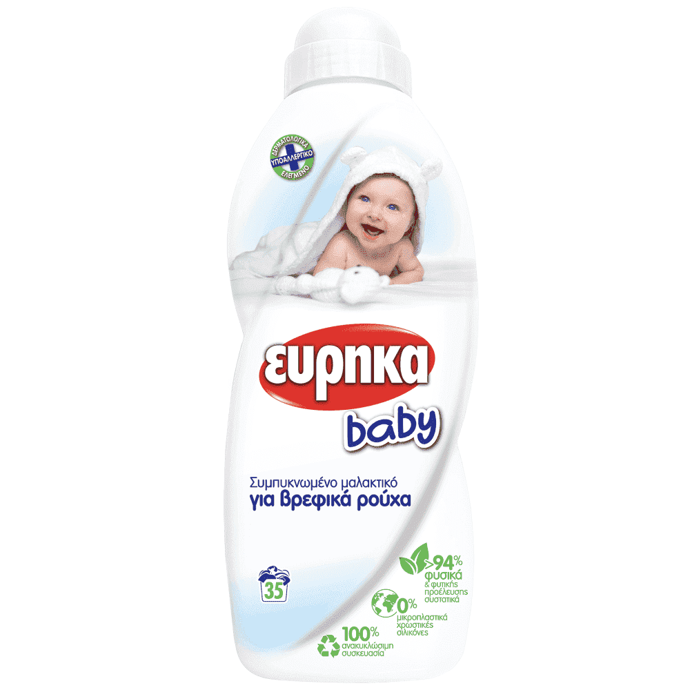 Εύρηκα Baby Μαλακτικό Ρούχων 700ml 35μεζ