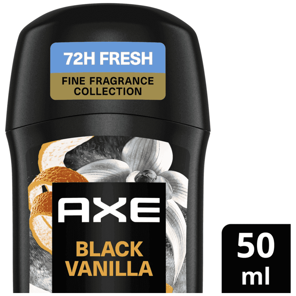 Axe Αποσμητικό Σώματος Black Vanilla 72h Fresh 50ml
