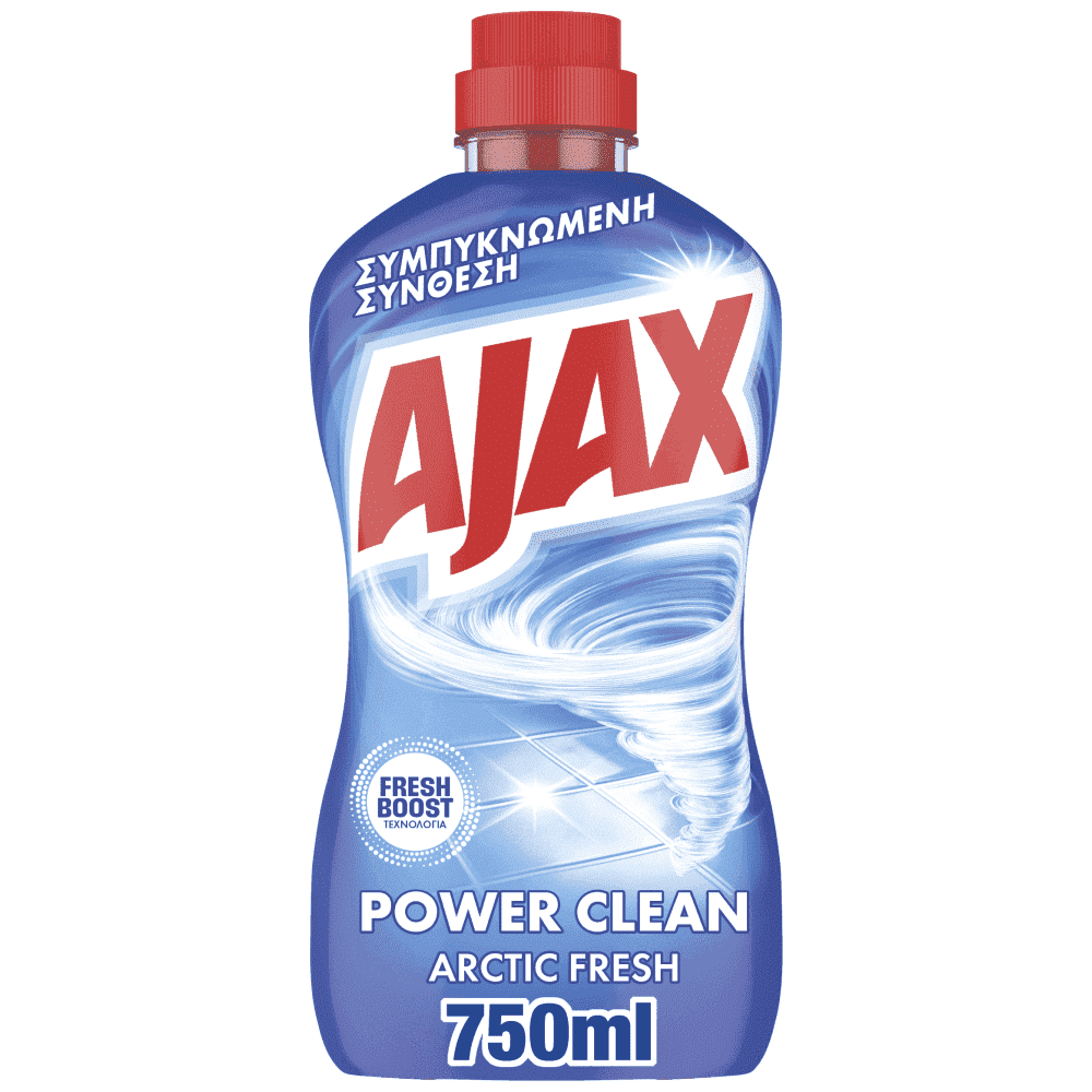 Ajax Power Clean Υγρό Καθαριστικό 750ml