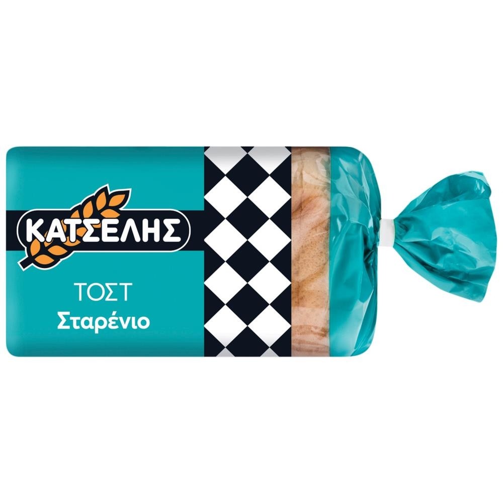 Κατσέλης Ψωμί Τοστ Σταρένιο Mini 360gr