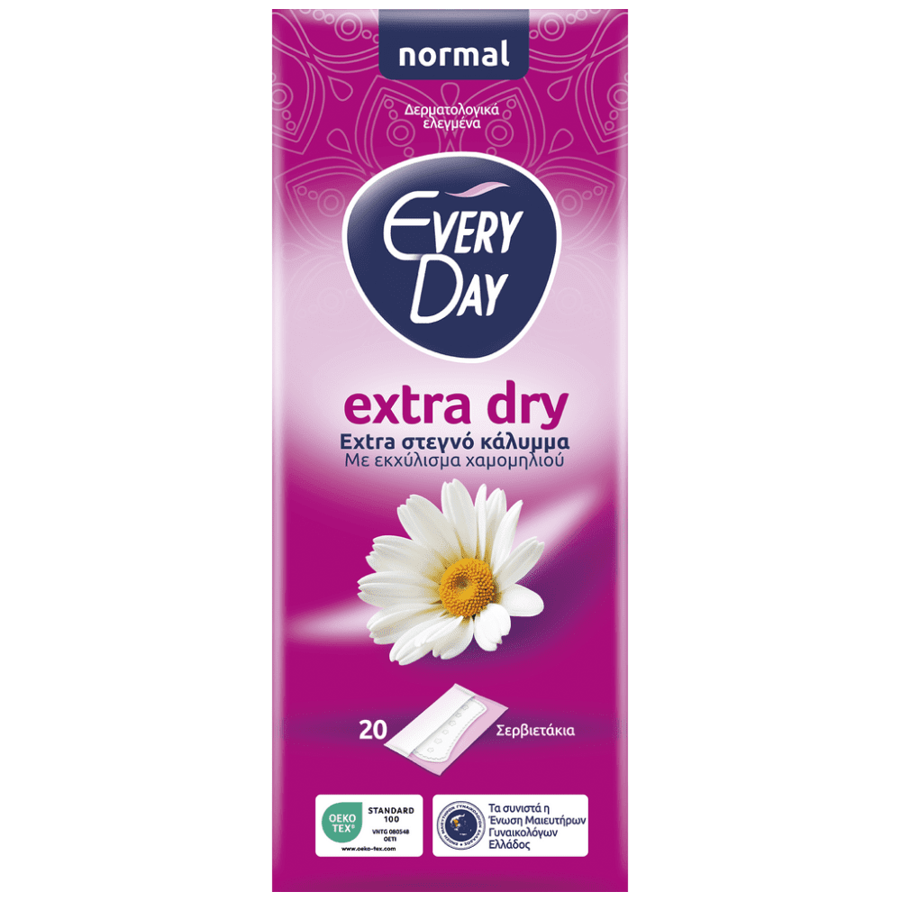 EveryDay Extra Dry Normal Σερβιετάκια 20τεμ