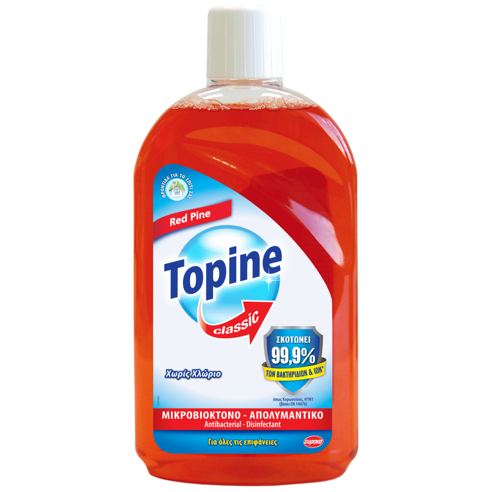 Topine Plus Απολυμαντικό Υγρό 1lt
