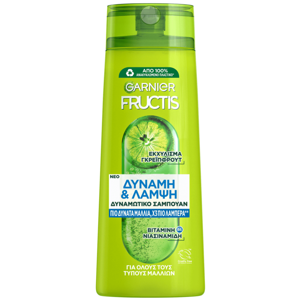 Fructis Σαμπουάν Δύναμη & Λάμψη 400ml