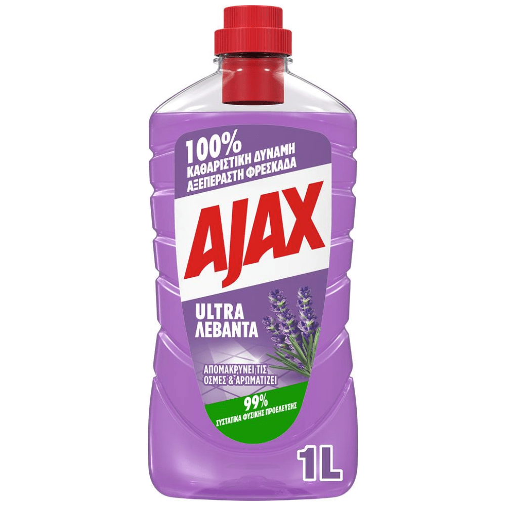 Ajax Ultra Λεβάντα Καθαριστικό Πατώματος 1000ml