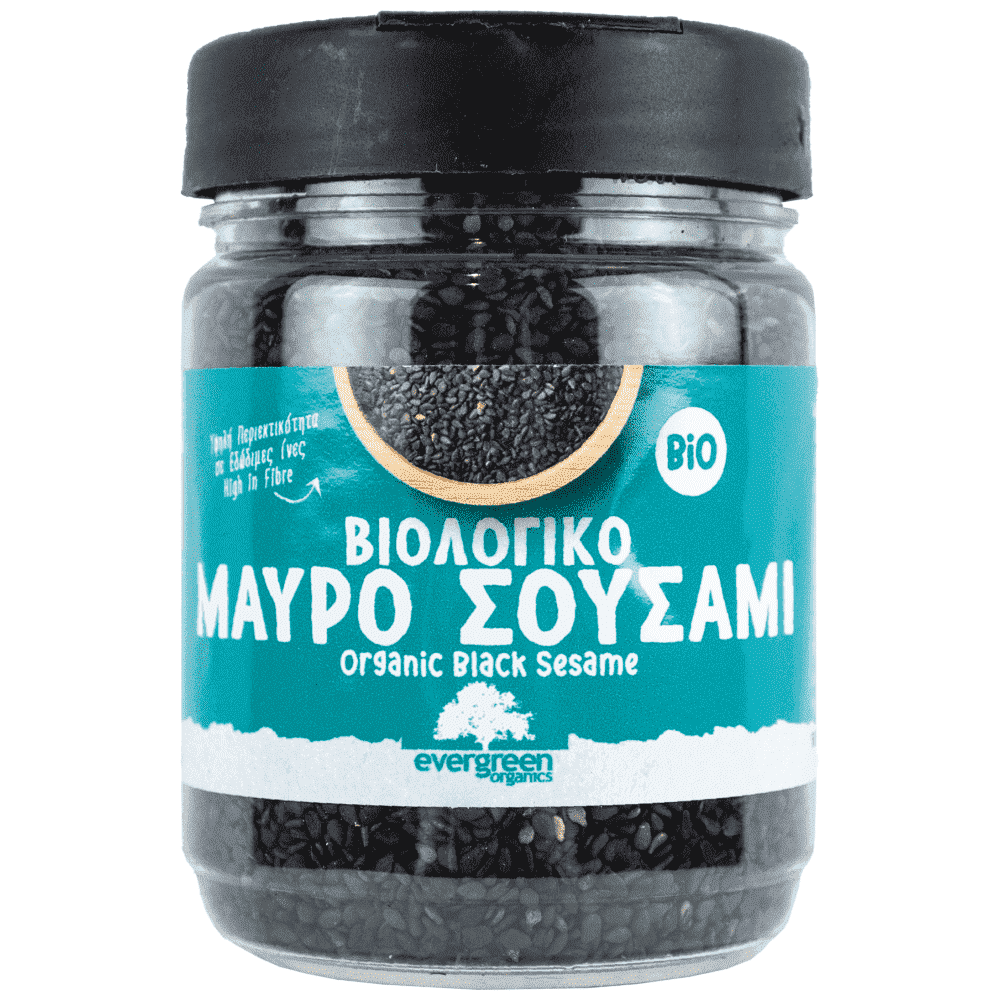 Evergreen Organics Σουσάμι Μαύρο 115gr
