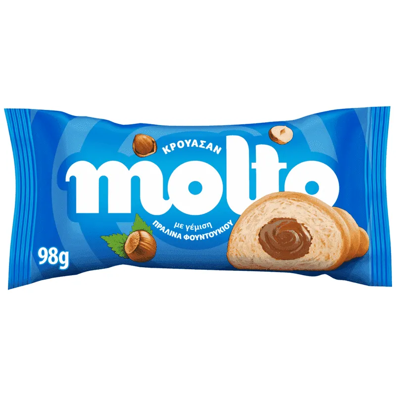 Molto Κρουασάν Πραλίνα 98gr