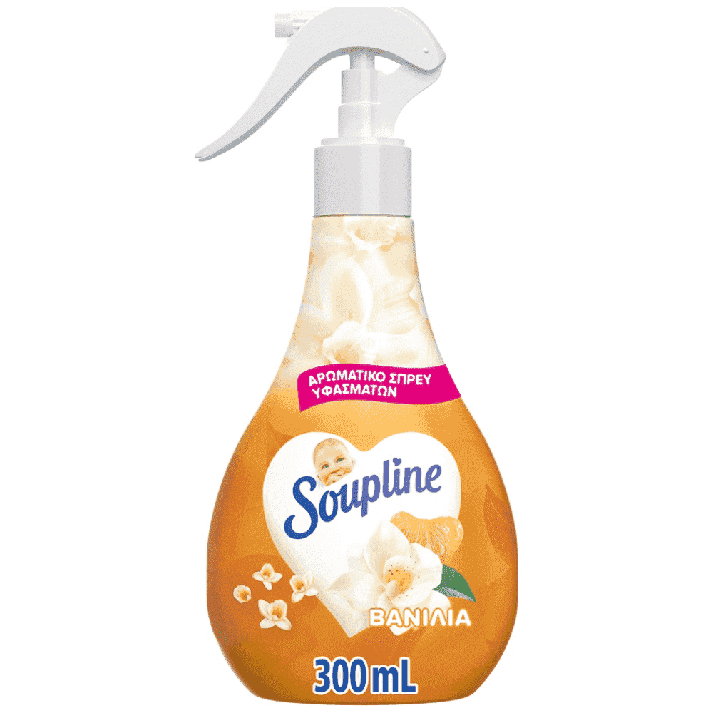 Soupline Αρωματικό Σπρέυ Υφασμάτων Βανίλια 300ml