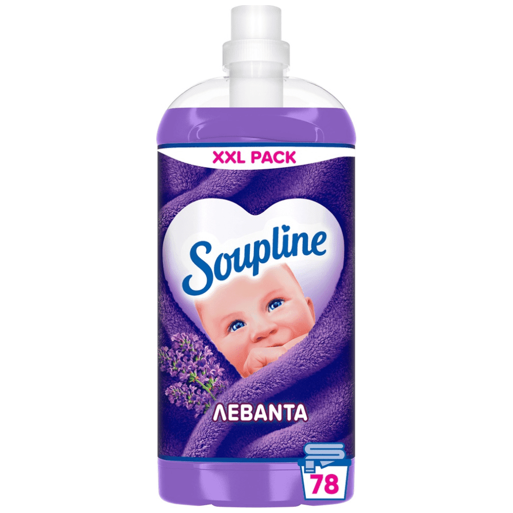 Soupline Μαλακτικό Συμπυκνωμένο Λεβάντα 78μεζ. 1,638lt