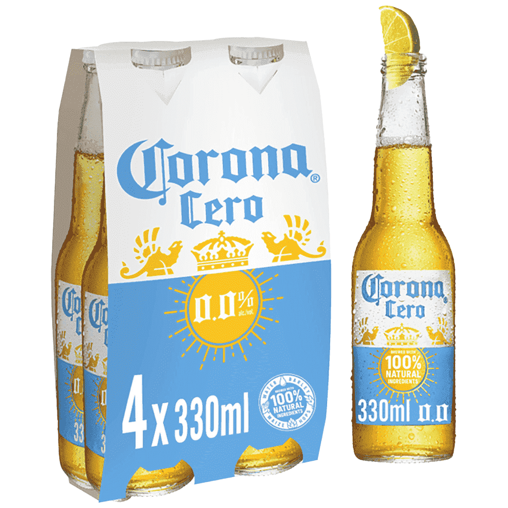 Corona Μπίρα Cero 0.0 4x330ml