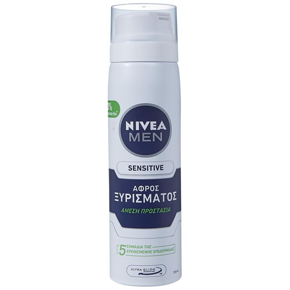 Nivea Men Sensitive Αφρός Ξυρίσματος 250ml