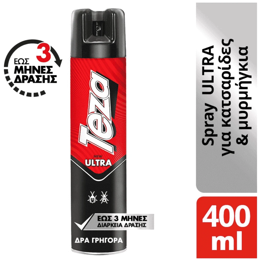 Teza Ultra Κατσαριδοκτόνο Cik Σπρέυ 400ml