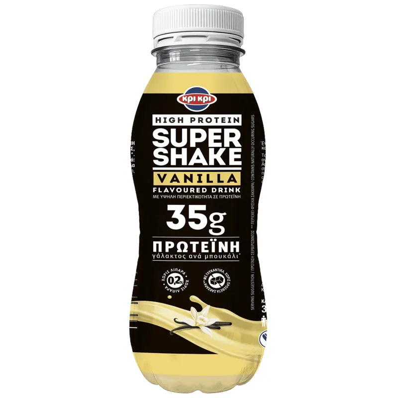 Κρι Κρι Super Shake High Protein Βανίλια 330ml