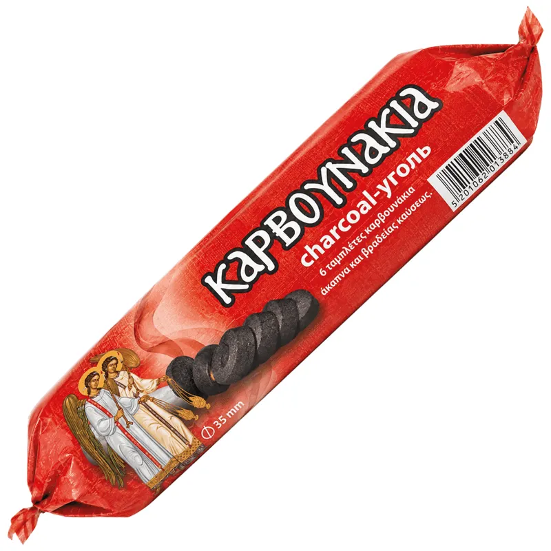 Αγγέλων Θυμιάμα Καρβουνάκι 6x35mm