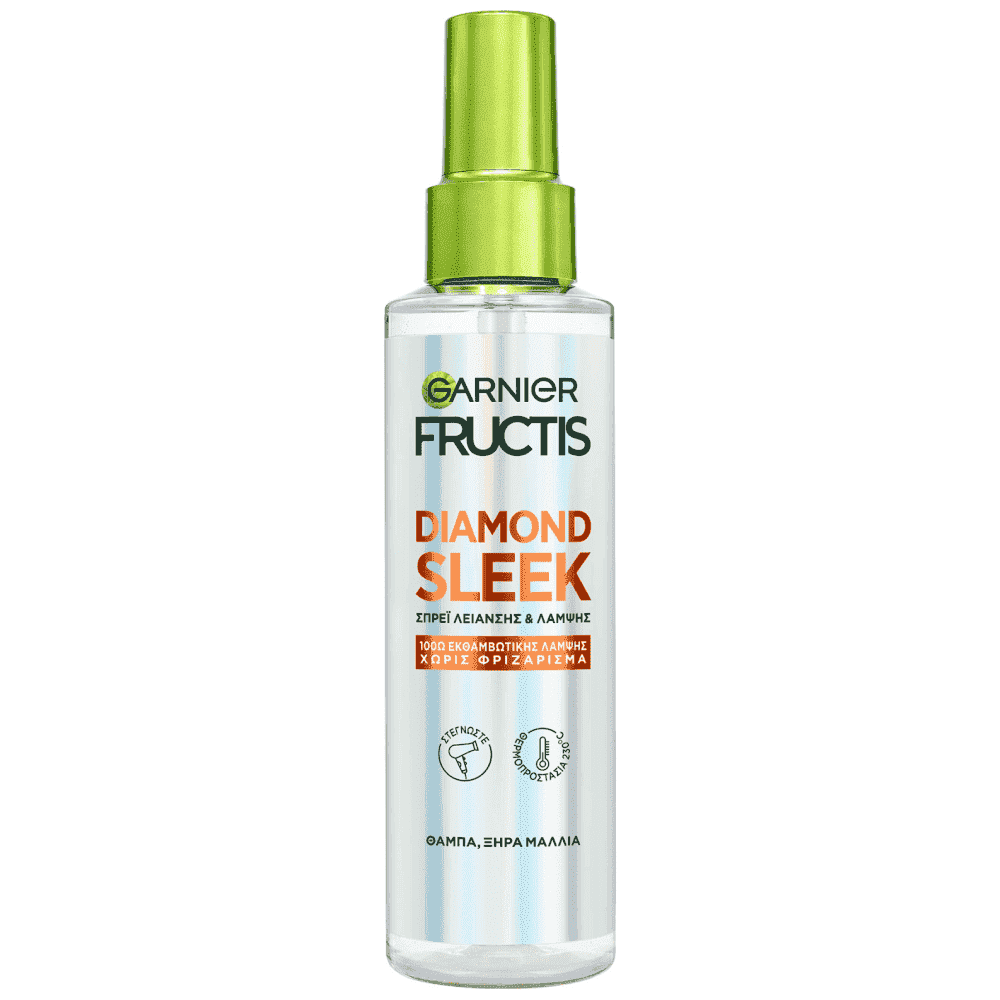Fructis Diamond Sleek Spray Λείανσης & Λάμψης 150ml