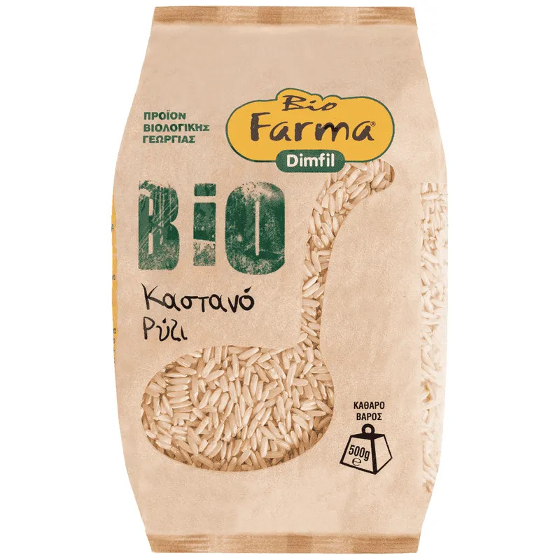 Biofarma Ρύζι Καστανό Βιολογικό 500gr