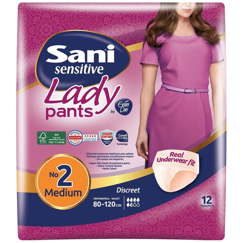 Sani Pants Lady N.2 Medium 12τεμ