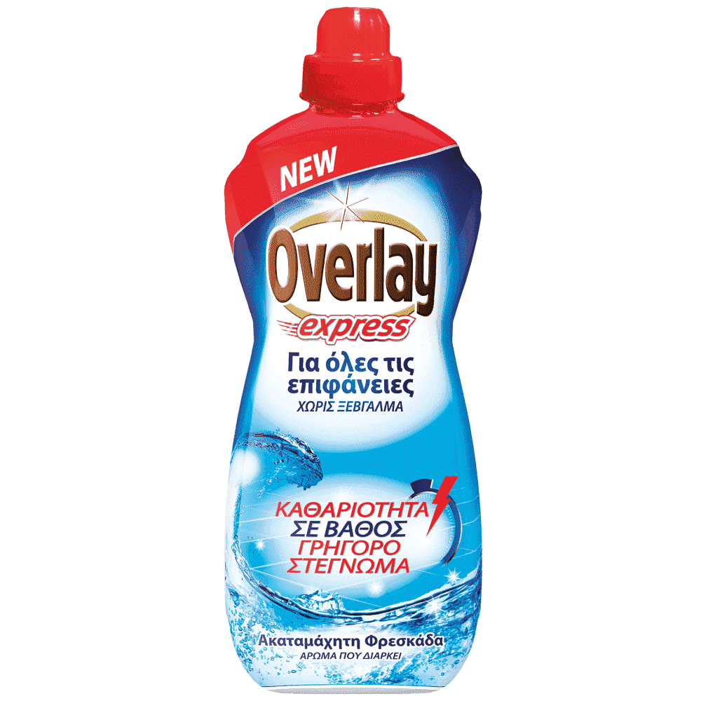 Overlay Express Ακαταμάχητη Φρεσκάδα 1lt