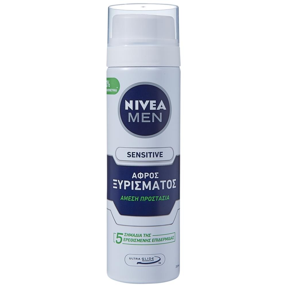Nivea Men Αφρός Ξυρίσματος Sensitive 200ml