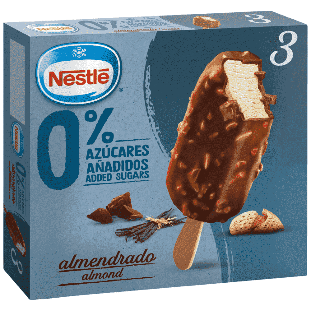 Nestle 0% Sticks Vanilla Almond 162gr 3x90ml