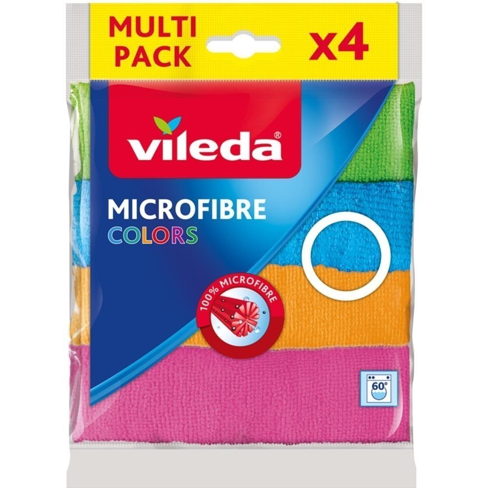 Vileda Πετσέτα Μικροΐνες Colors 4τεμ