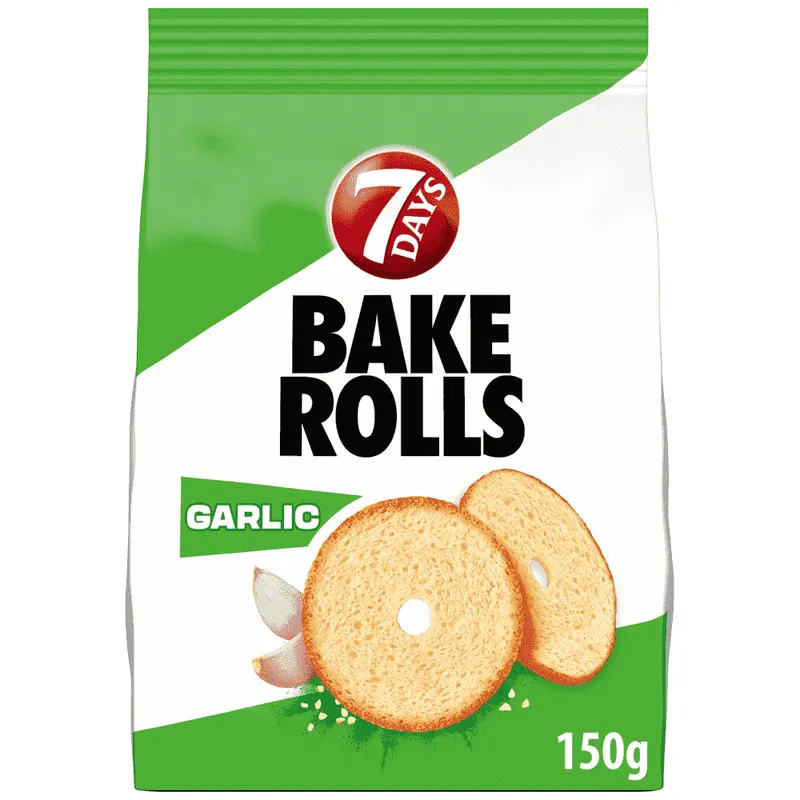 7 Days Bake Rolls Σκόρδο 150gr