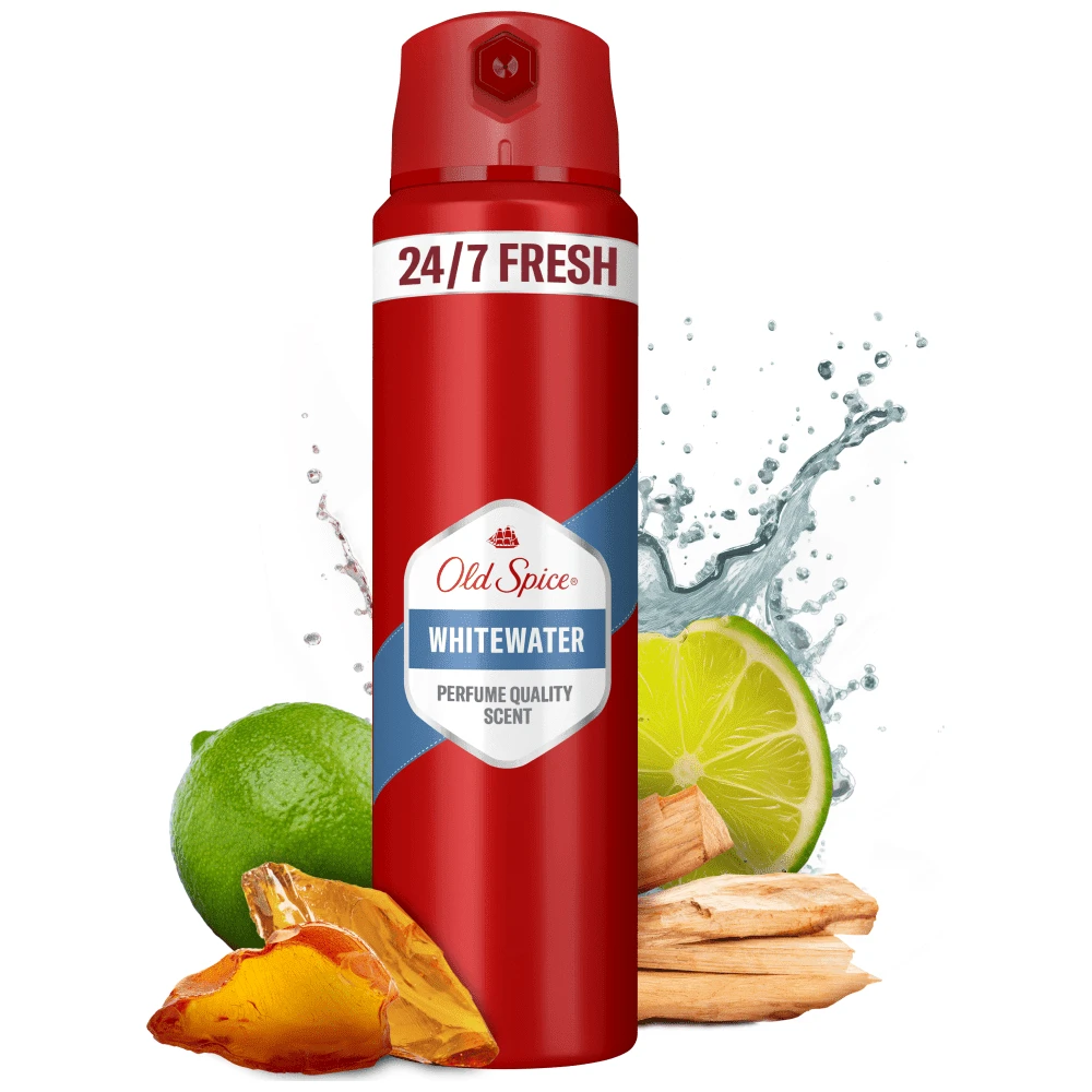 Old Spice Whitewater Αποσμητικό Spray Για Άντρες 150ml