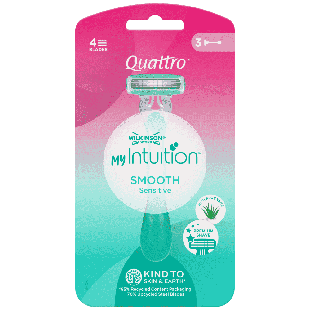 Wilkinson Intuition Smooth Sensitive Ξυραφάκια Μιας Χρήσης 3 τεμ