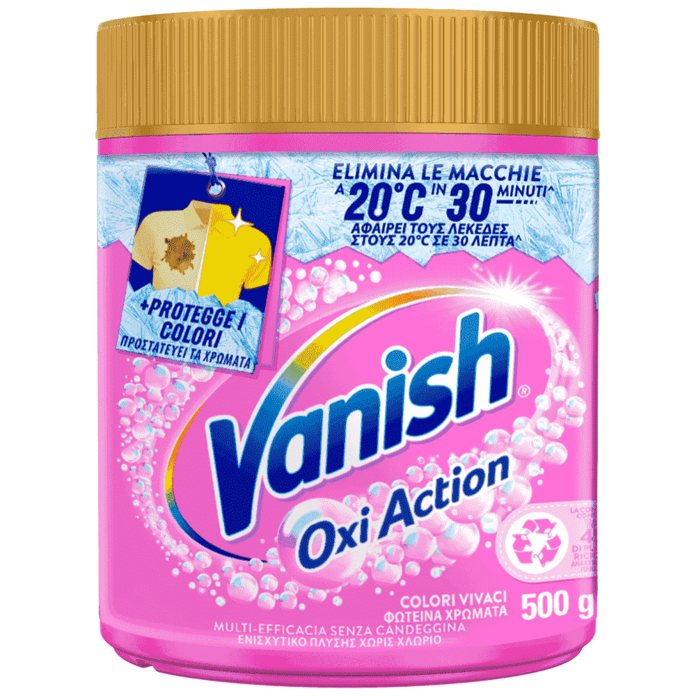 Vanish Kαθαριστικό Λεκέδων Σκόνη 500gr