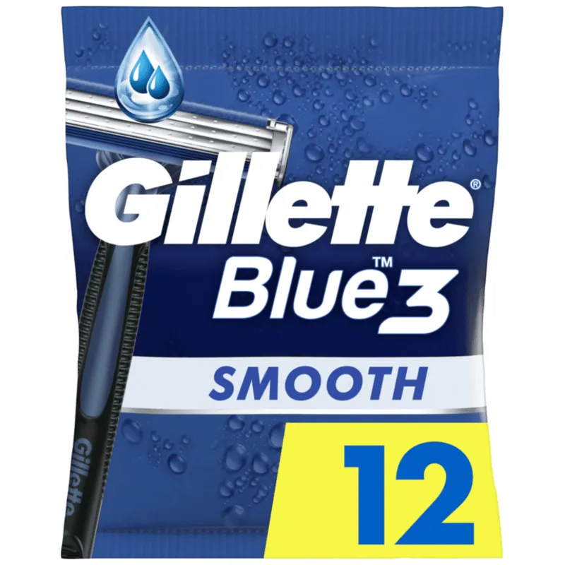 Gillette Blue III Smooth Ξυραφάκια Μιας Χρήσης 12τεμ