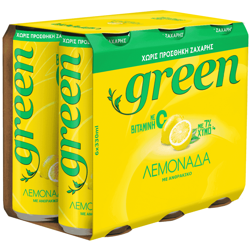 Green Λεμονάδα 6x330ml