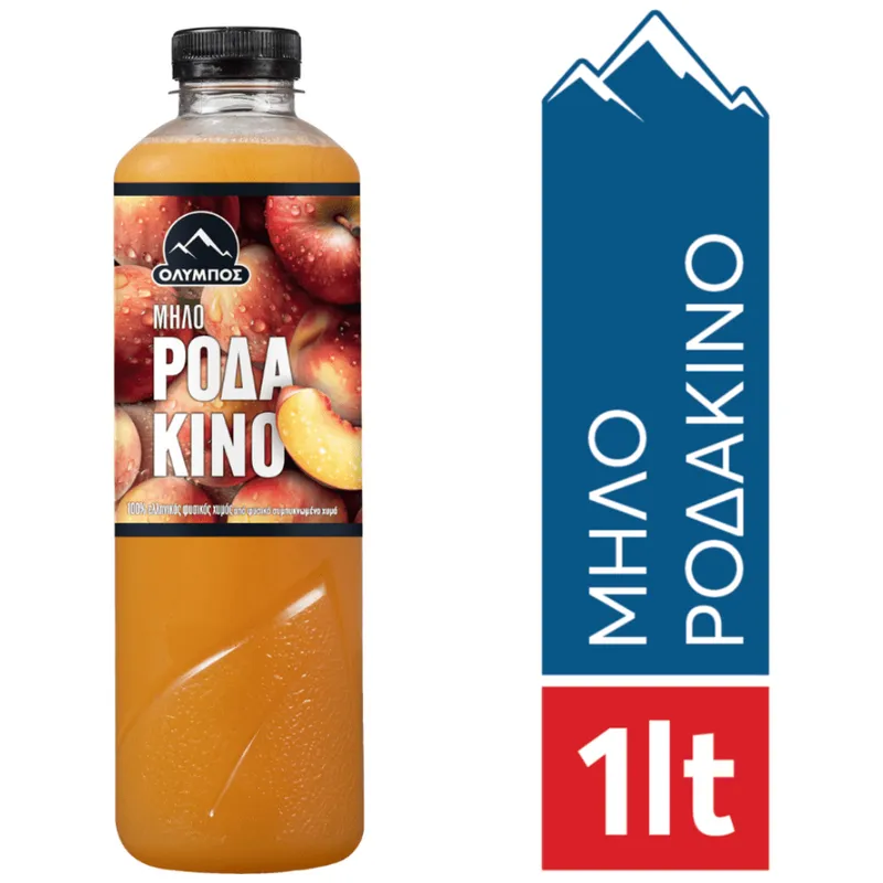 Όλυμπος Φυσικός Χυμός Ροδάκινο 1lt