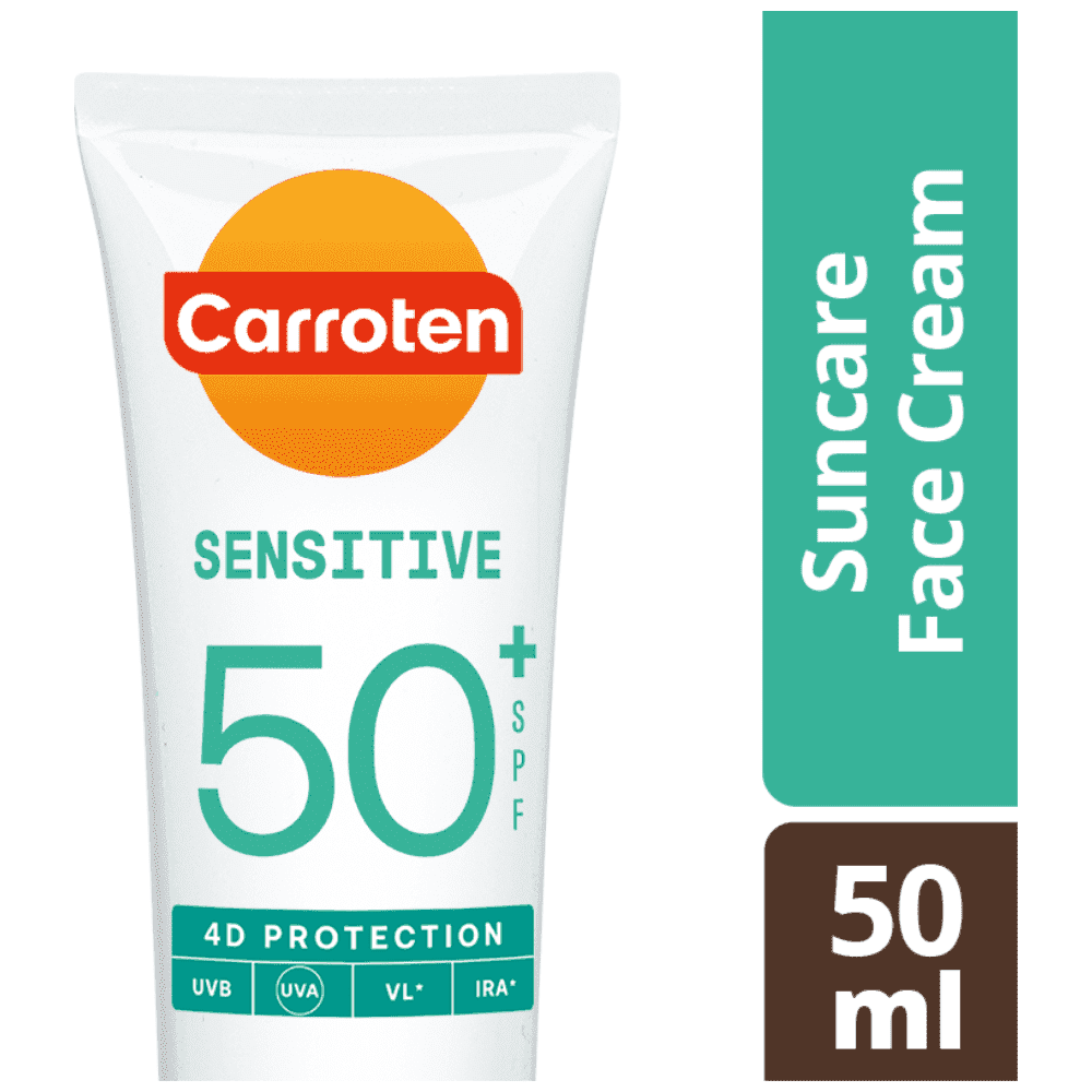 Carroten Sensicare Αντηλιακή Κρέμα Προσώπου SPF50 50ml
