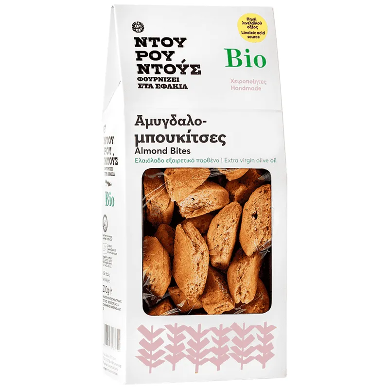 Ντουρουντούς Αμυγδαλομπουκίτσες Bio 200gr