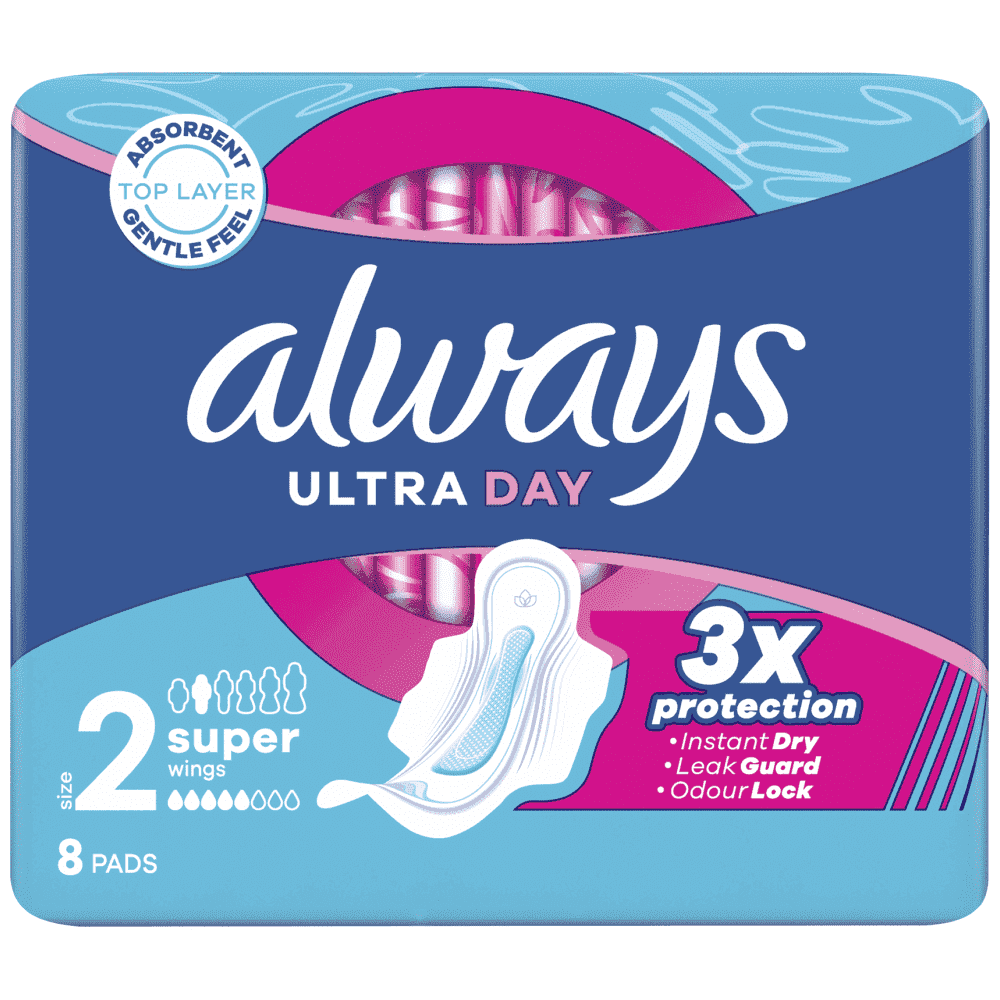 Always Σερβιέτες Ultra Long No2 Με Φτερά 8τεμ
