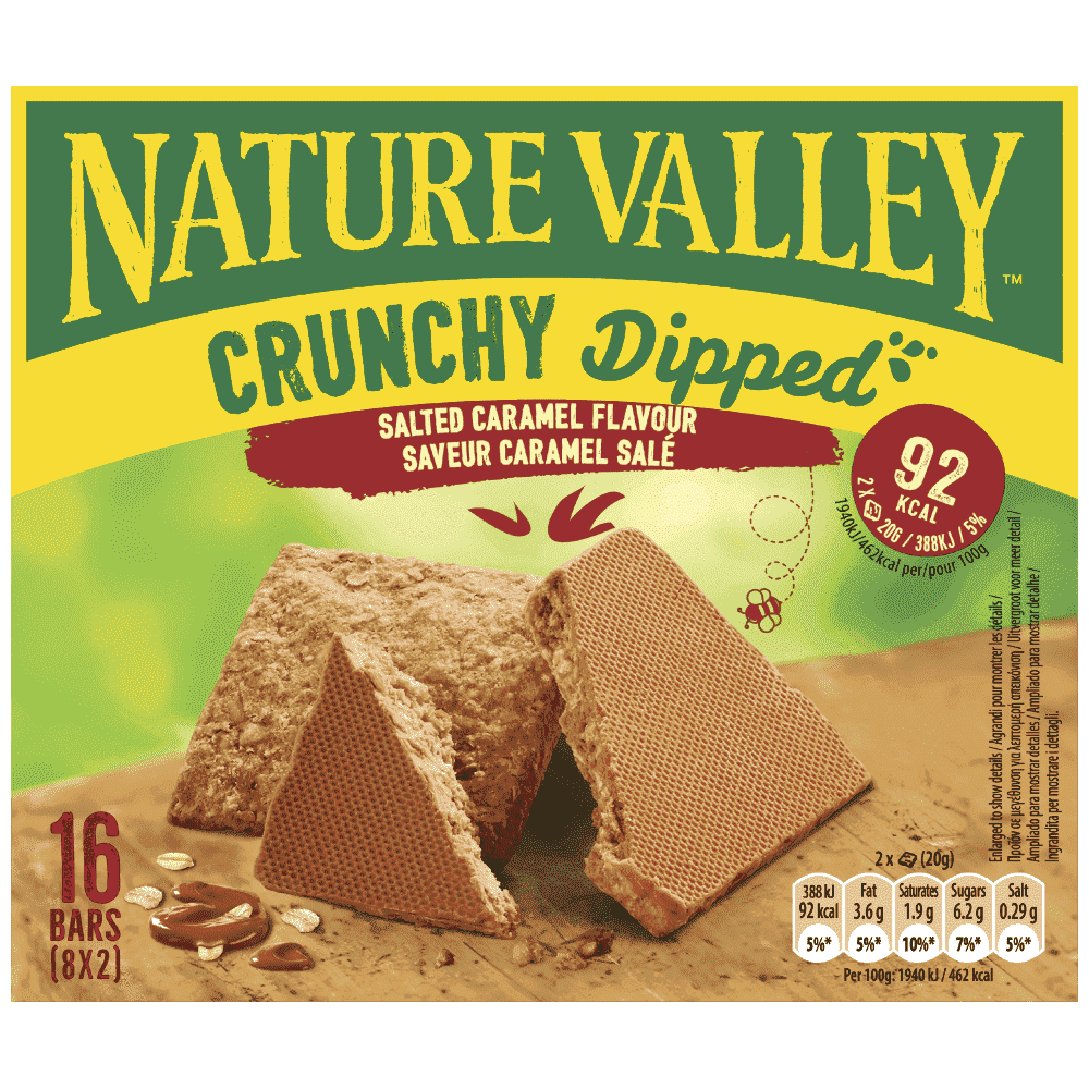 Nature Valley Bars Salted Caramel 8x20gr