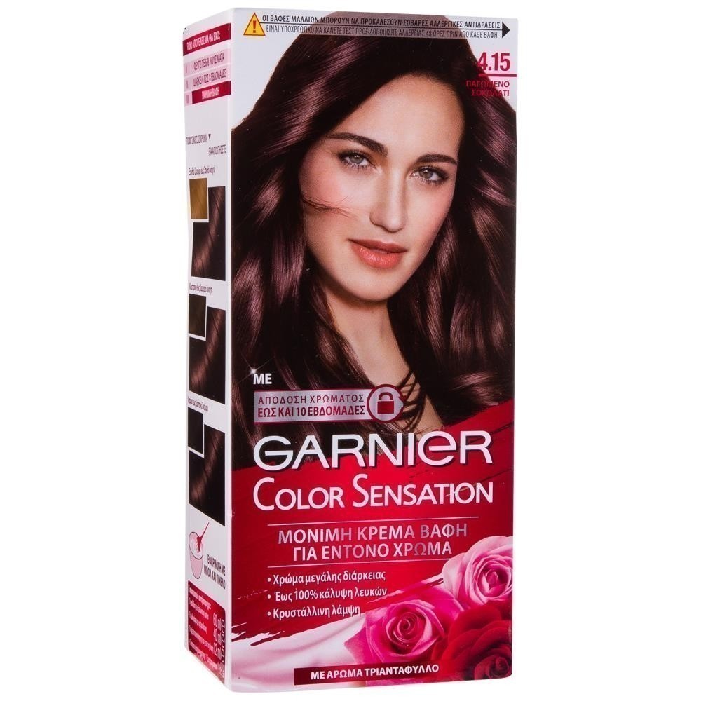 Garnier Color Sensation No 4.15 Παγωμένο Σοκολατί 40ml