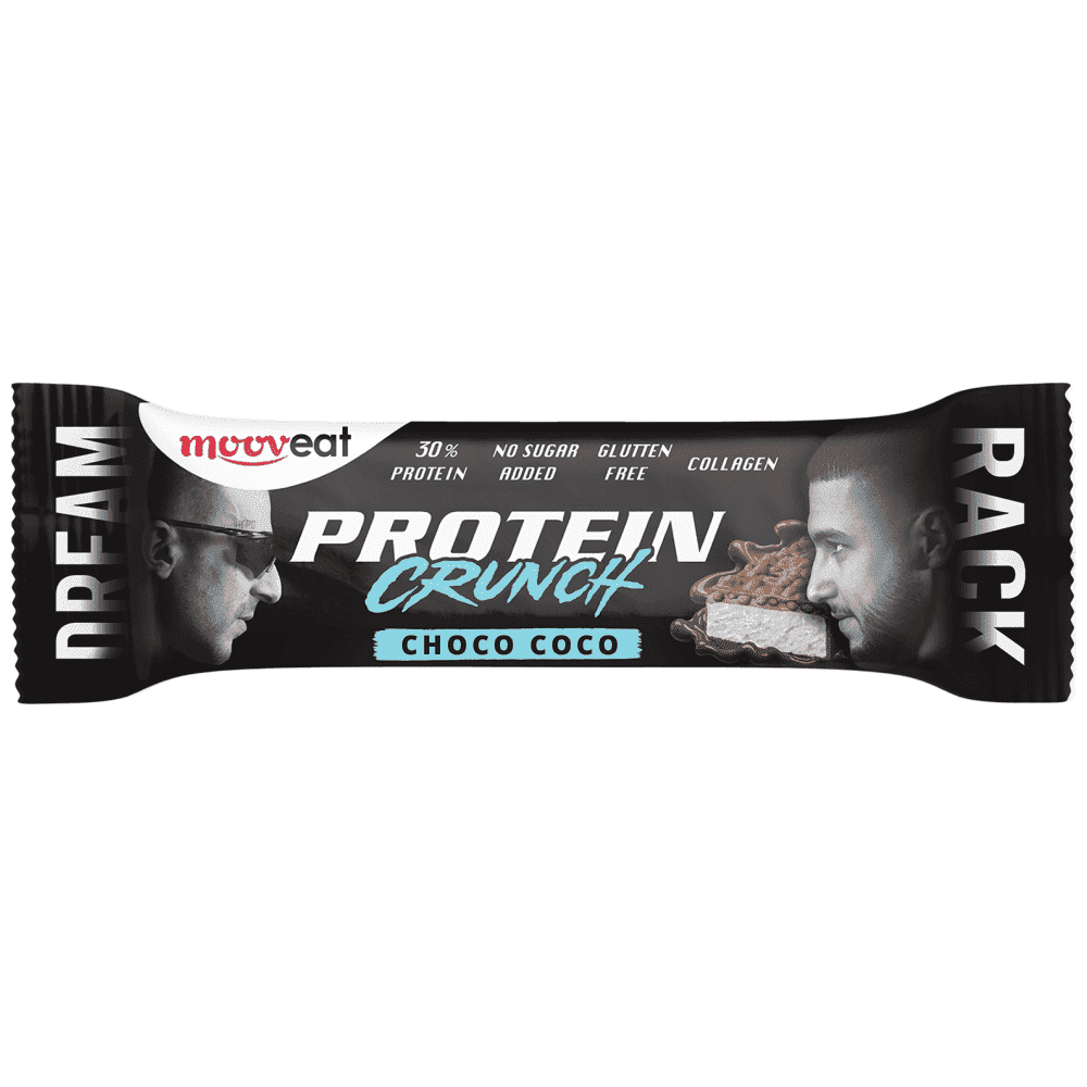 Mooveat Μπάρες Πρωτεΐνης Crunch 30% Coco Choco 65gr