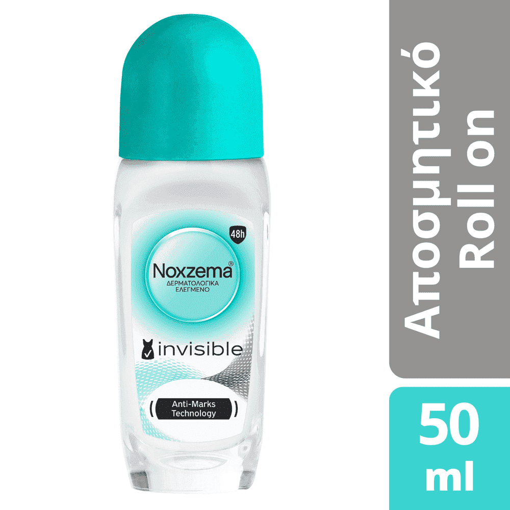 Noxzema Rollon Aποσμητικό Invisible For Her 50ml
