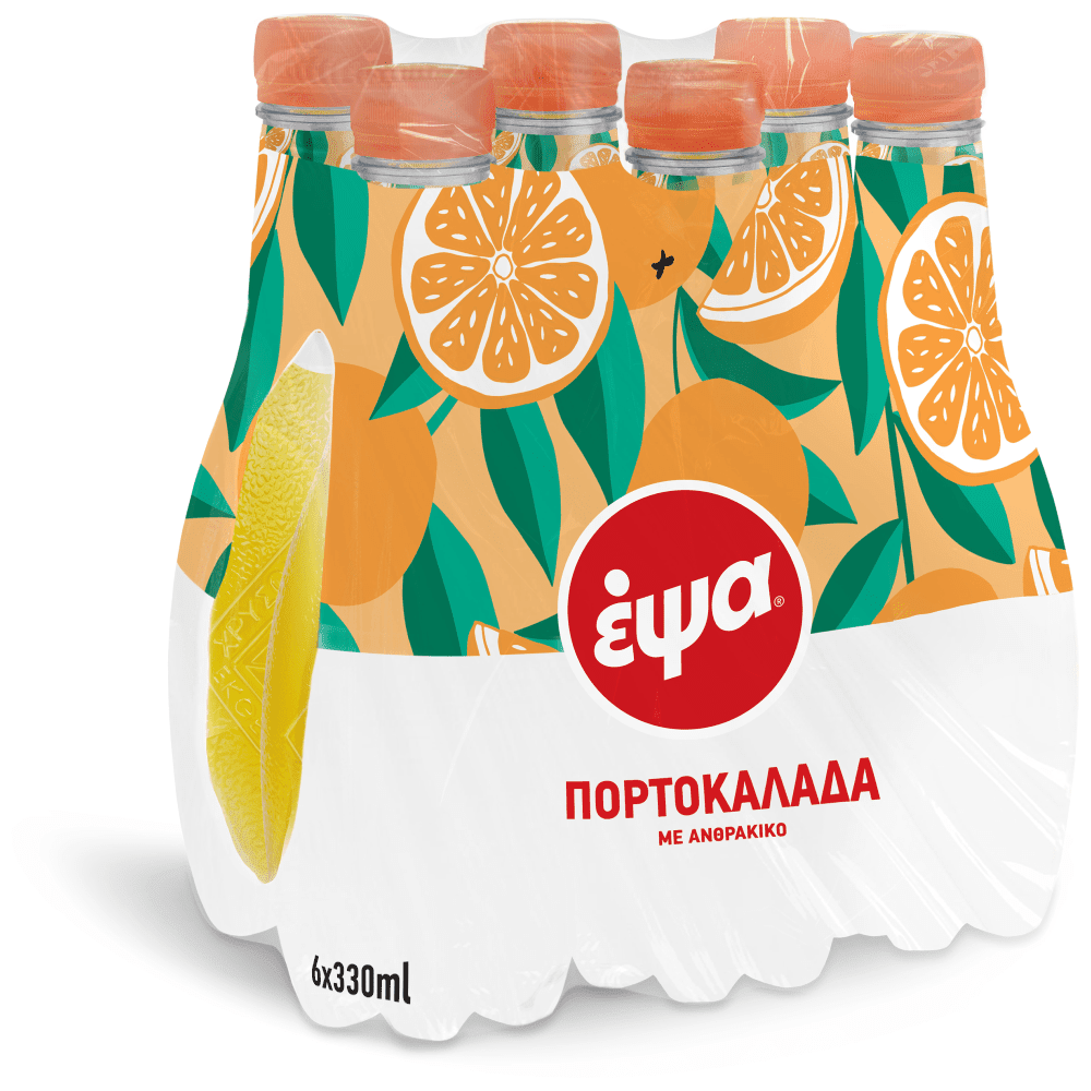 Έψα Πορτοκαλάδα 330ml 6τεμ