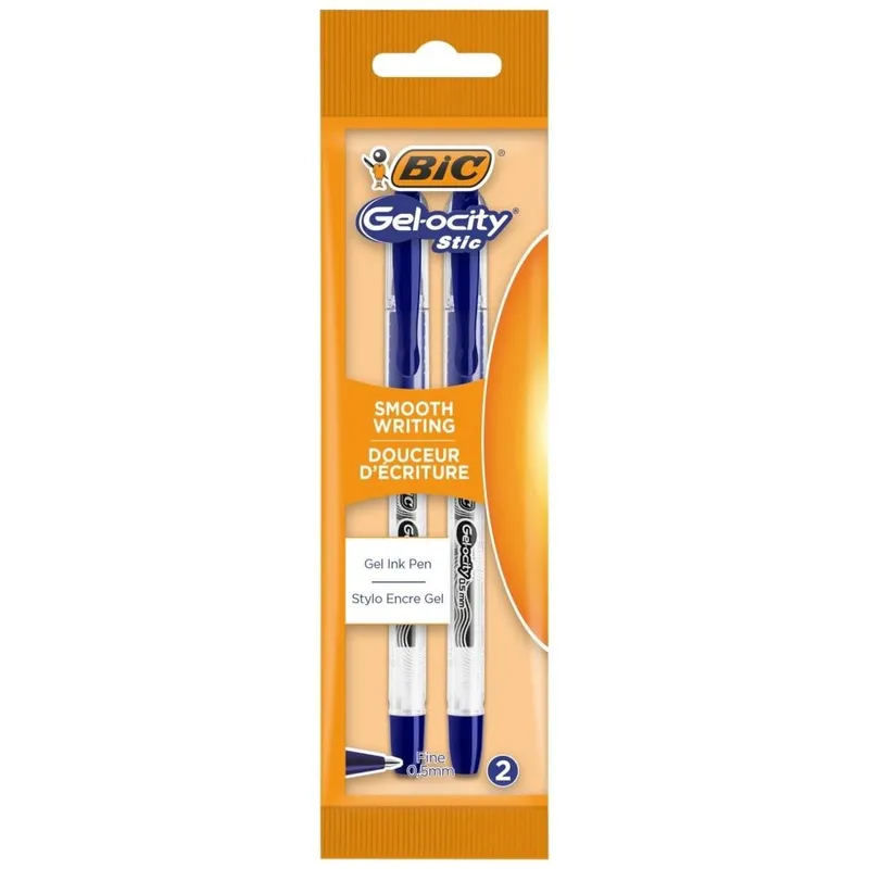 BIC Στυλό Gelocity Stic BL 2τεμ
