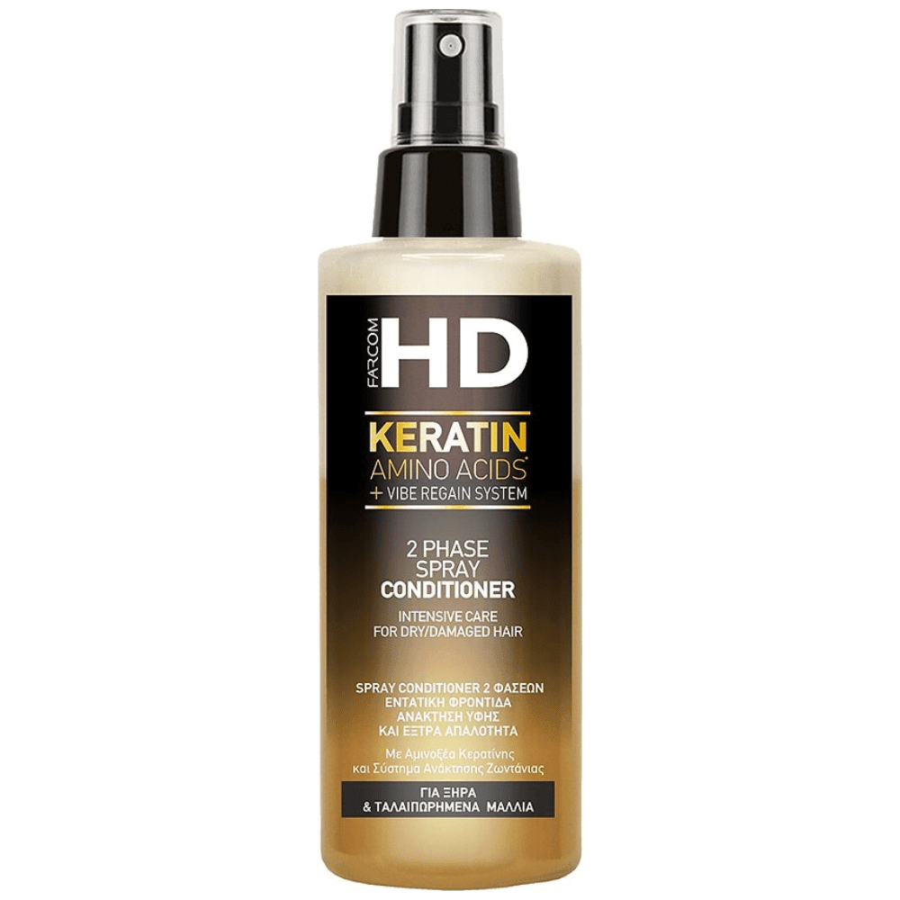 HD Conditioner Διφασικό Σπρεύ Για Ξηρά Ταλαιπωρημένα Μαλλιά 150ml