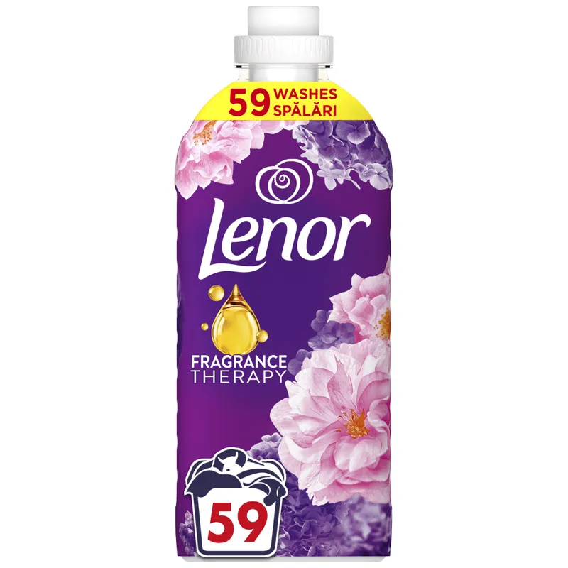 Lenor Μαλακτικό Ρούχων Fragrance Therapy Ameth & Floral 59μεζ 1,20lt