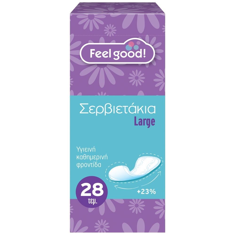 Feel Good! Σερβιετάκια Large 28 τεμ