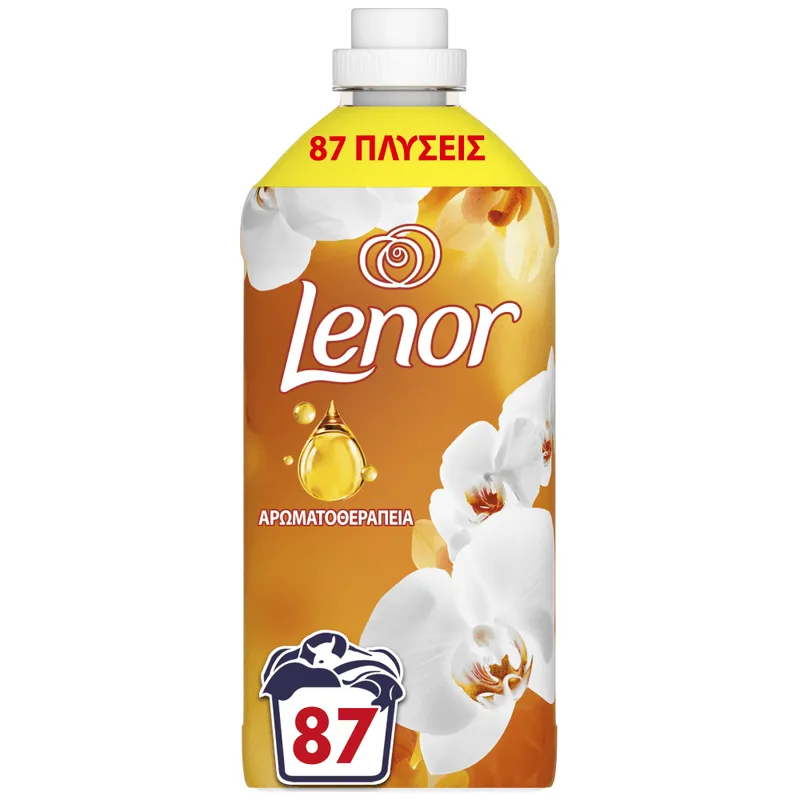 Lenor Μαλακτικό Ρούχων Joy Gold Orchid & Vanilla 87Μεζ 1,827lt