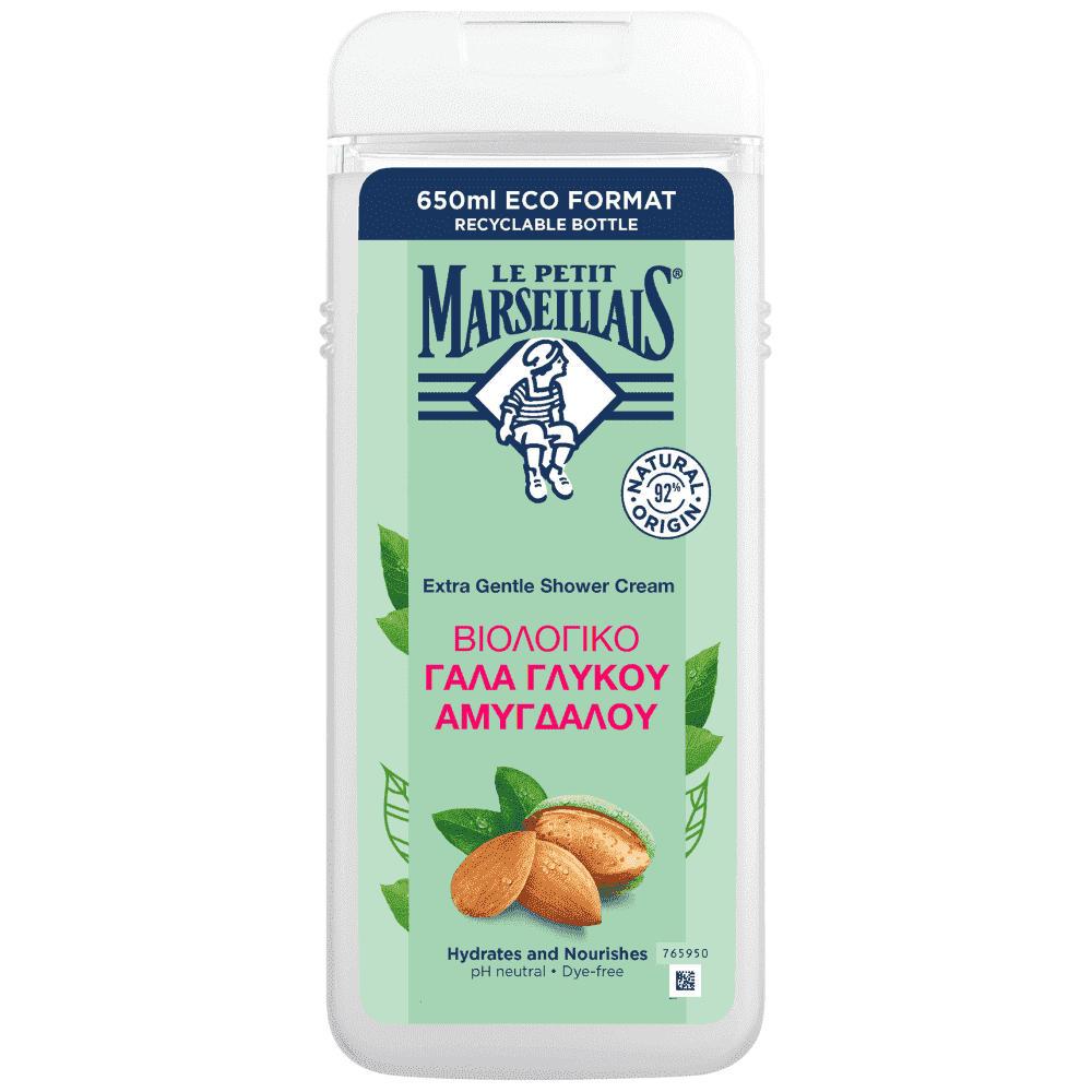 Le Petit Marseillais Αφρόλουτρο Milk Almond 650ml