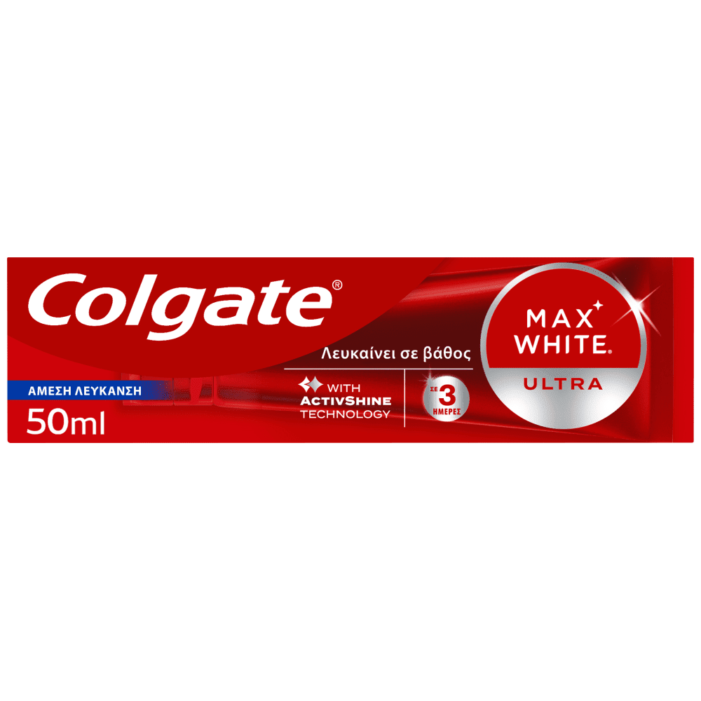 Colgate Οδοντοκρέμα Max White Ultra Άμεση Λεύκανση 50ml
