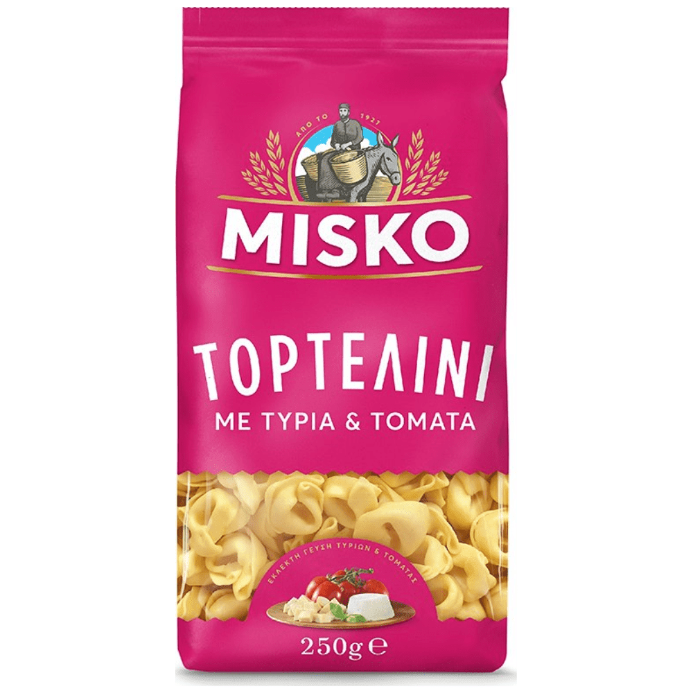 Misko Τορτελίνι Με Τυρί & Ντομάτα 250gr